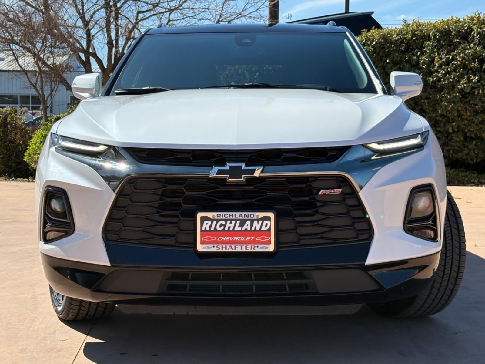 2022 Chevrolet Blazer — rear three-quarter view