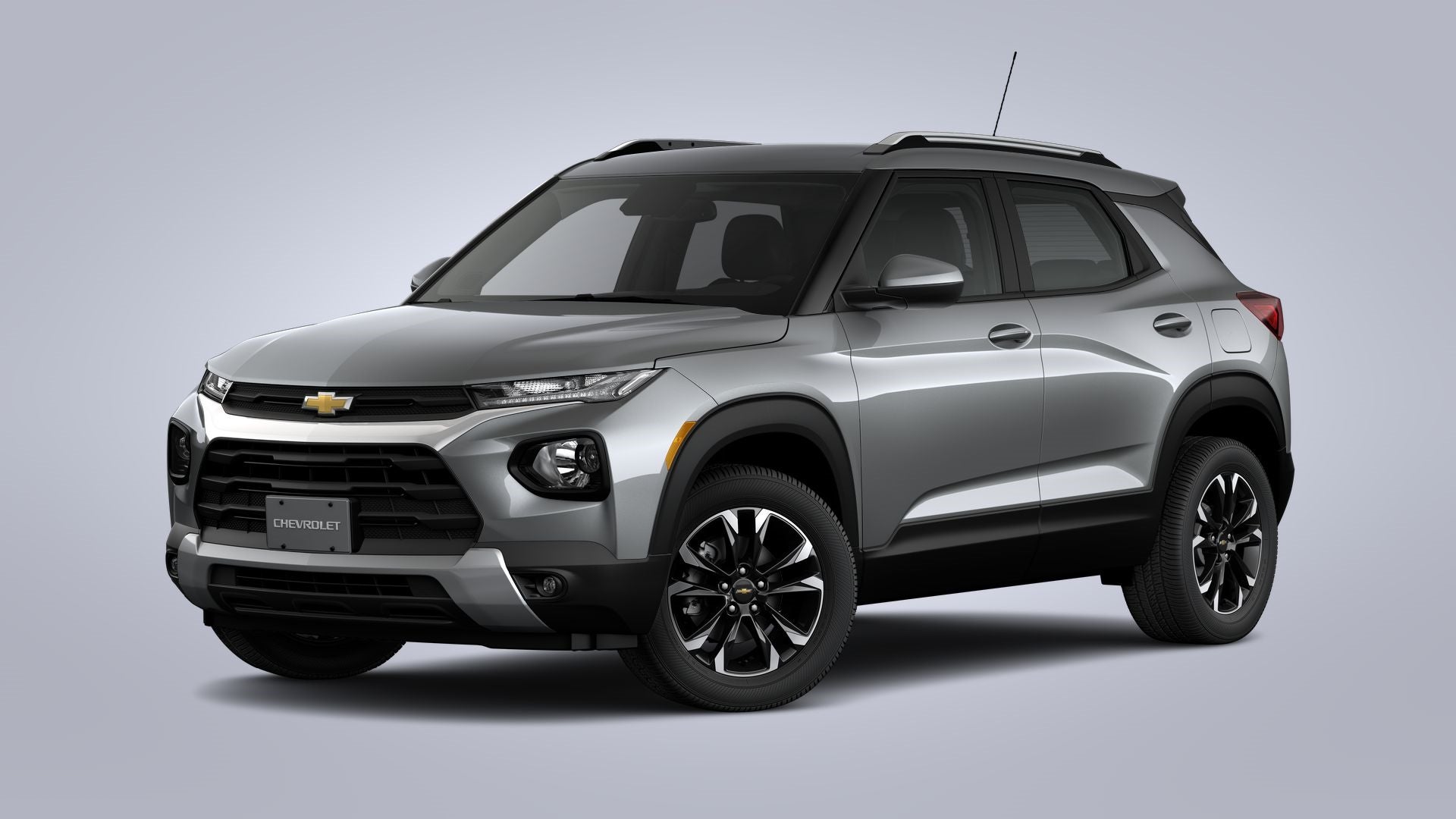2023 Chevrolet Trailblazer LT in Sterling Gray Metallic — front three-quarter view